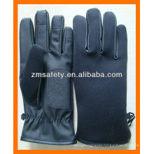 PU Leather Police Gloves for Winter